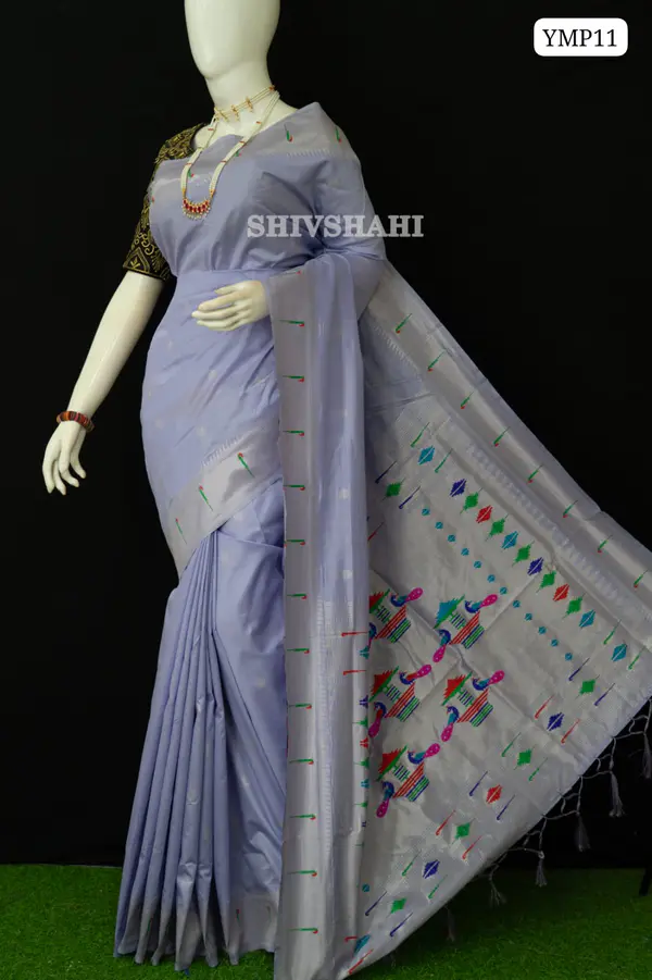 TRADITIONAL YEOLA MUNIYA PAITHANI