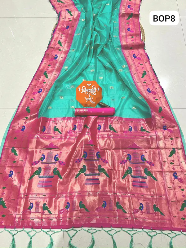 Brocade Organza Paithani